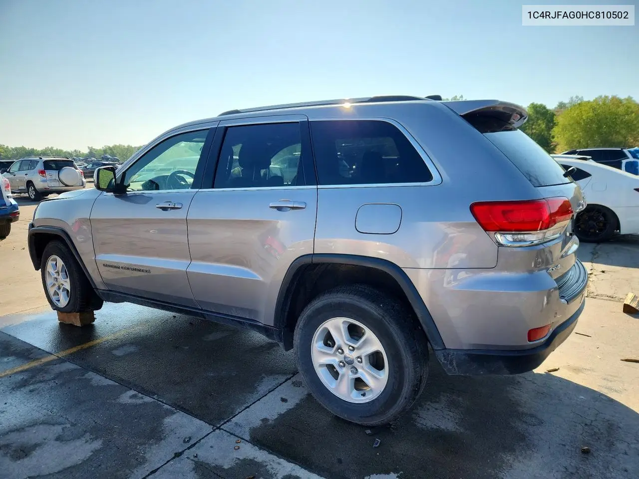 2017 Jeep Grand Cherokee Laredo VIN: 1C4RJFAG0HC810502 Lot: 62149906