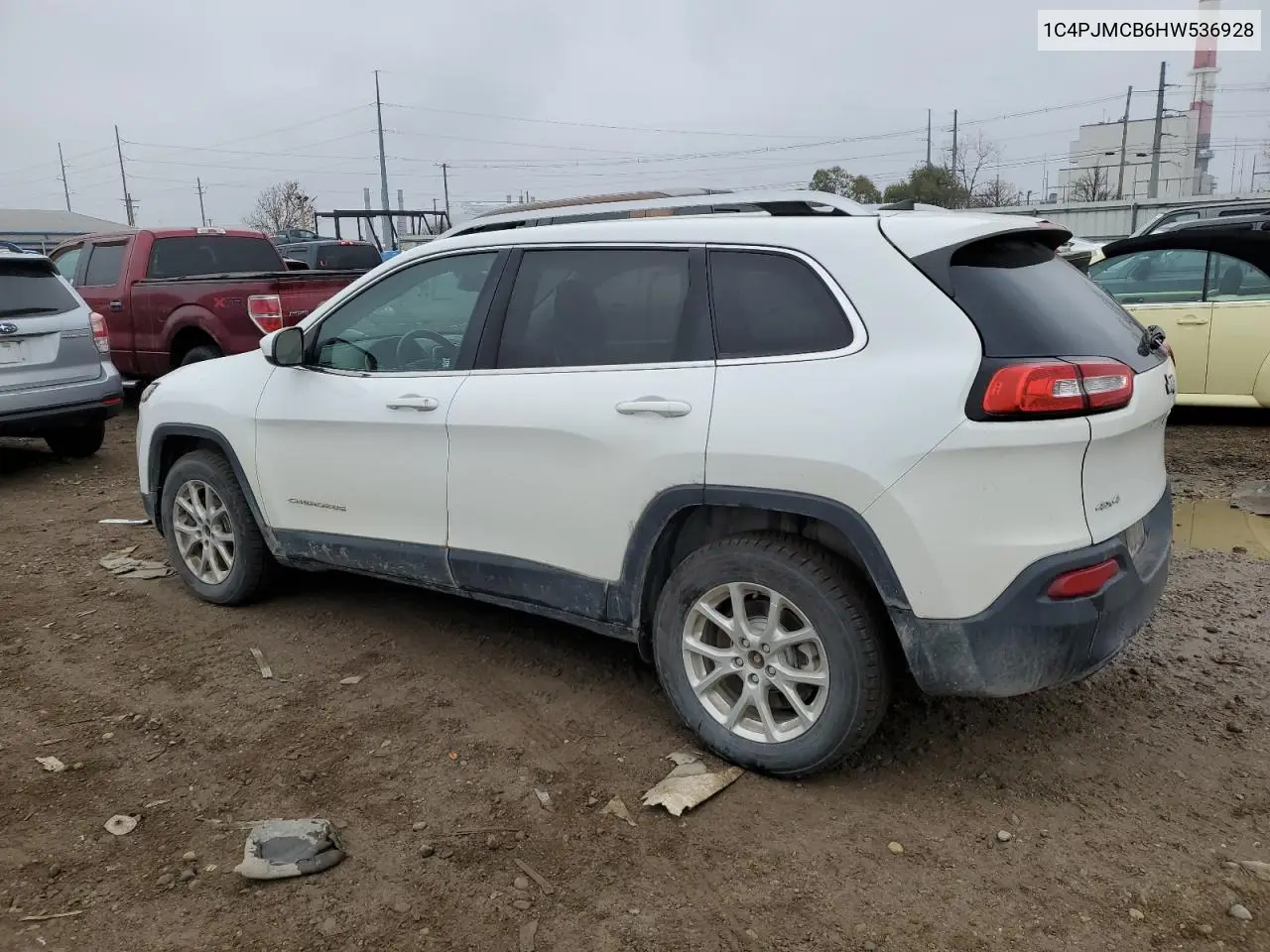 1C4PJMCB6HW536928 2017 Jeep Cherokee Latitude