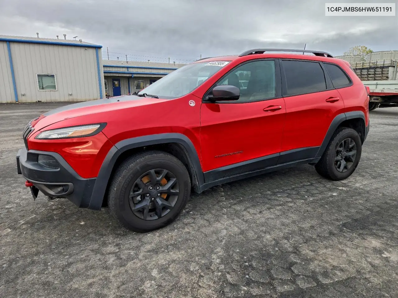 1C4PJMBS6HW651191 2017 Jeep Cherokee Trailhawk