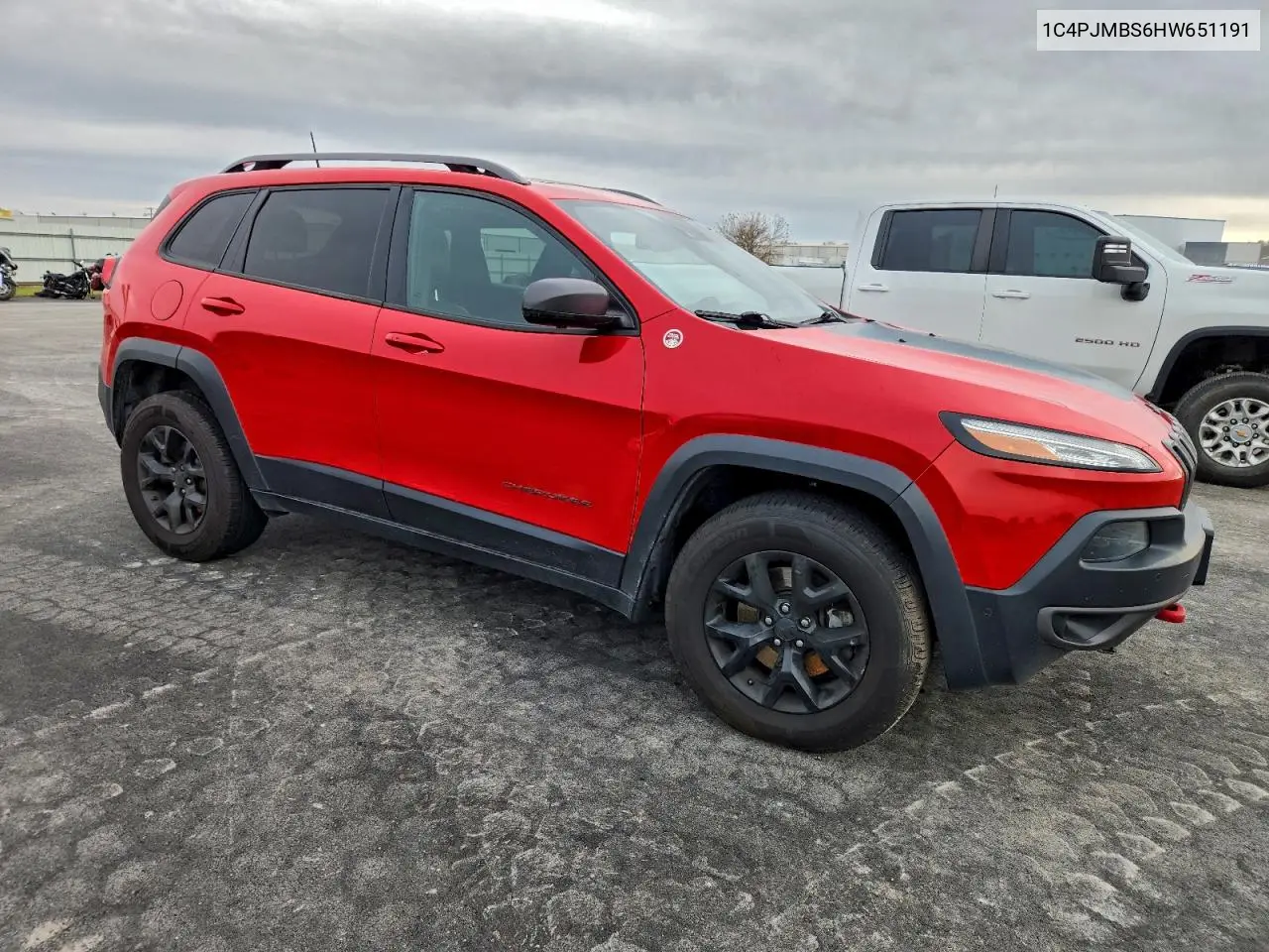 1C4PJMBS6HW651191 2017 Jeep Cherokee Trailhawk