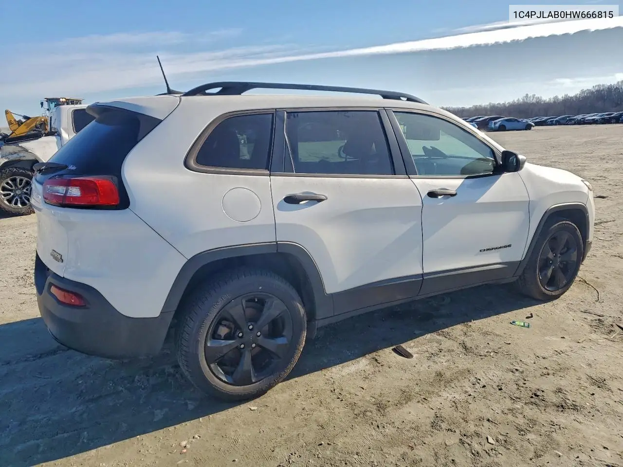 1C4PJLAB0HW666815 2017 Jeep Cherokee Sport