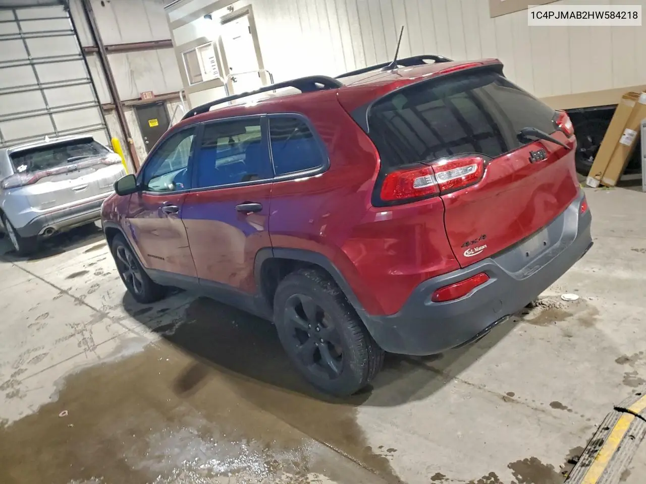 2017 Jeep Cherokee Sport VIN: 1C4PJMAB2HW584218 Lot: 97104685