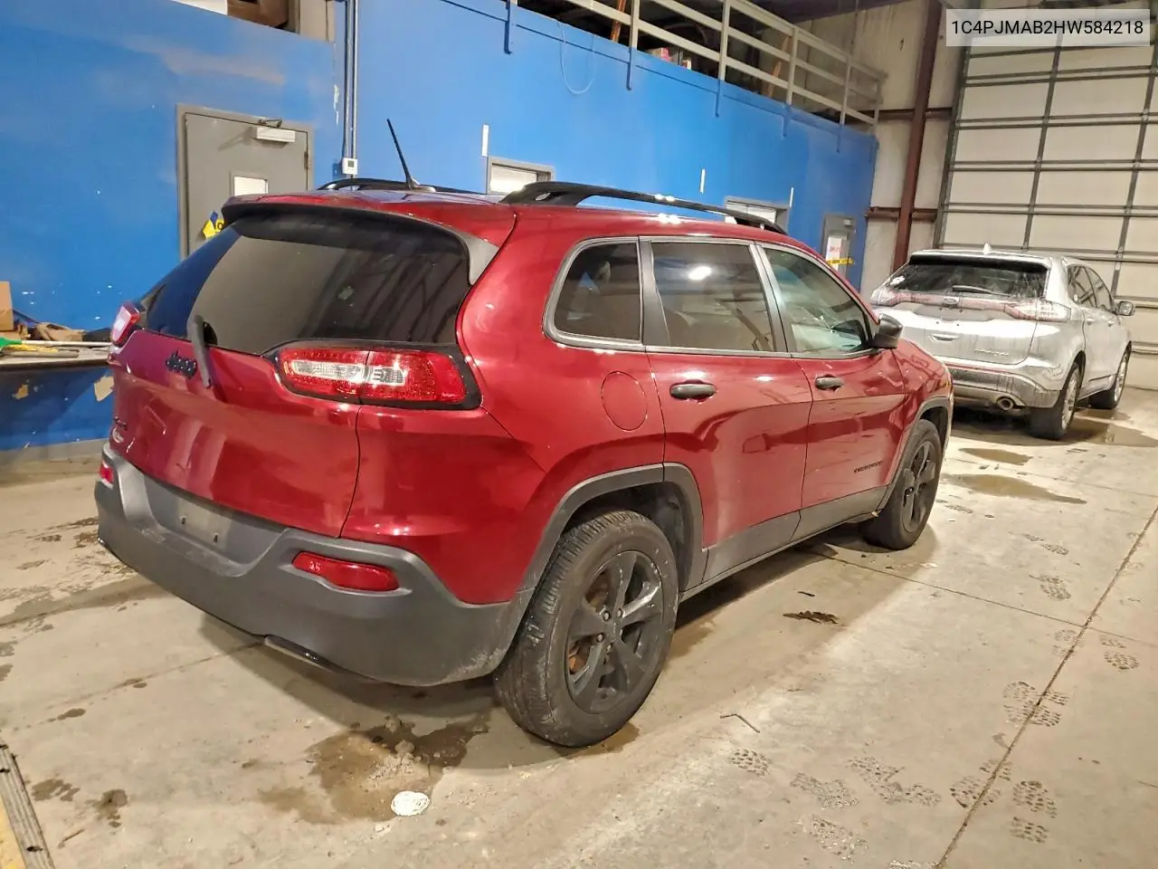 2017 Jeep Cherokee Sport VIN: 1C4PJMAB2HW584218 Lot: 97104685