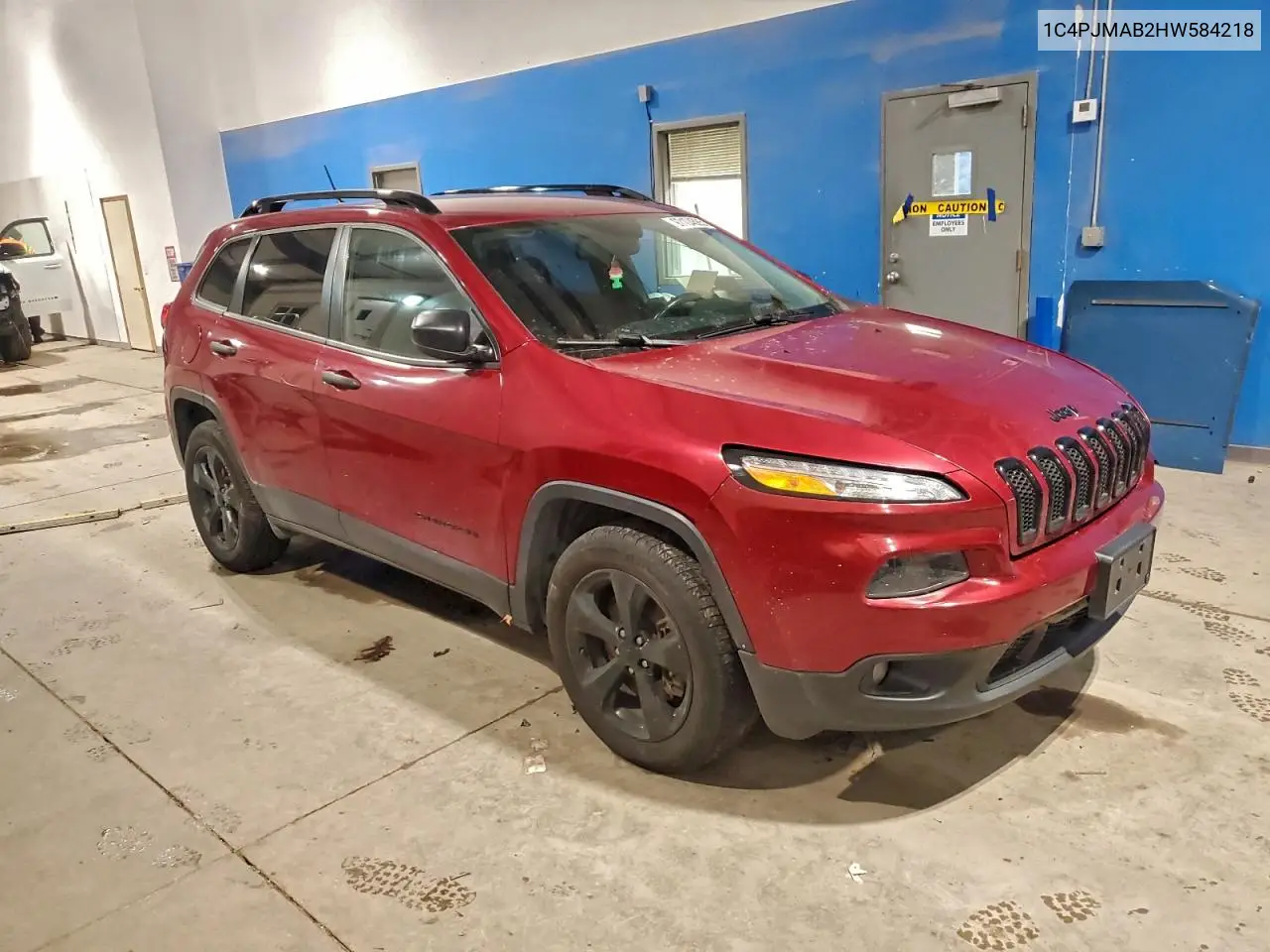 2017 Jeep Cherokee Sport VIN: 1C4PJMAB2HW584218 Lot: 97104685