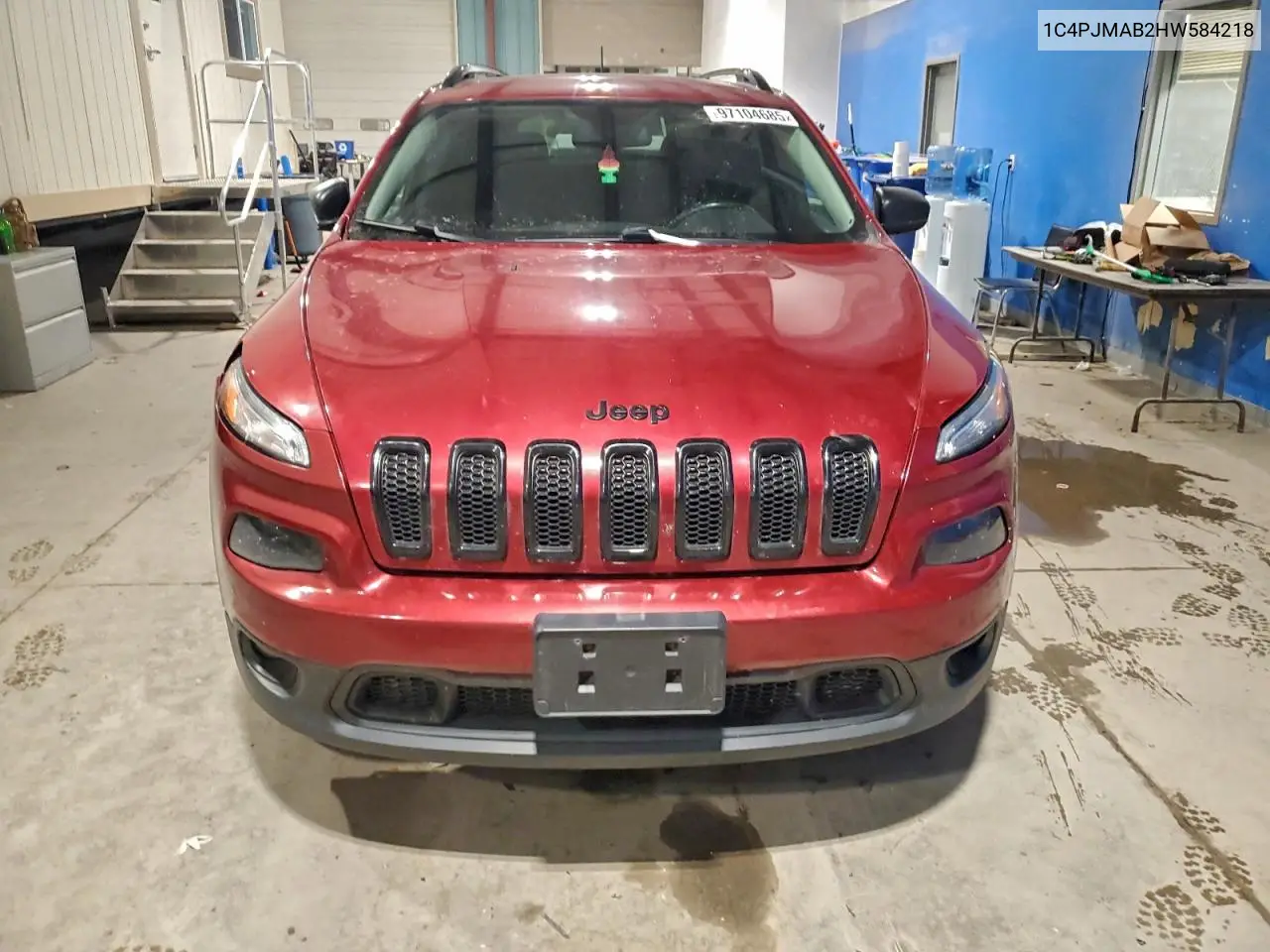 2017 Jeep Cherokee Sport VIN: 1C4PJMAB2HW584218 Lot: 97104685