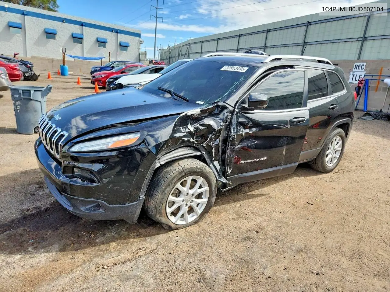 1C4PJMLB0JD507104 2018 Jeep Cherokee Latitude Plus
