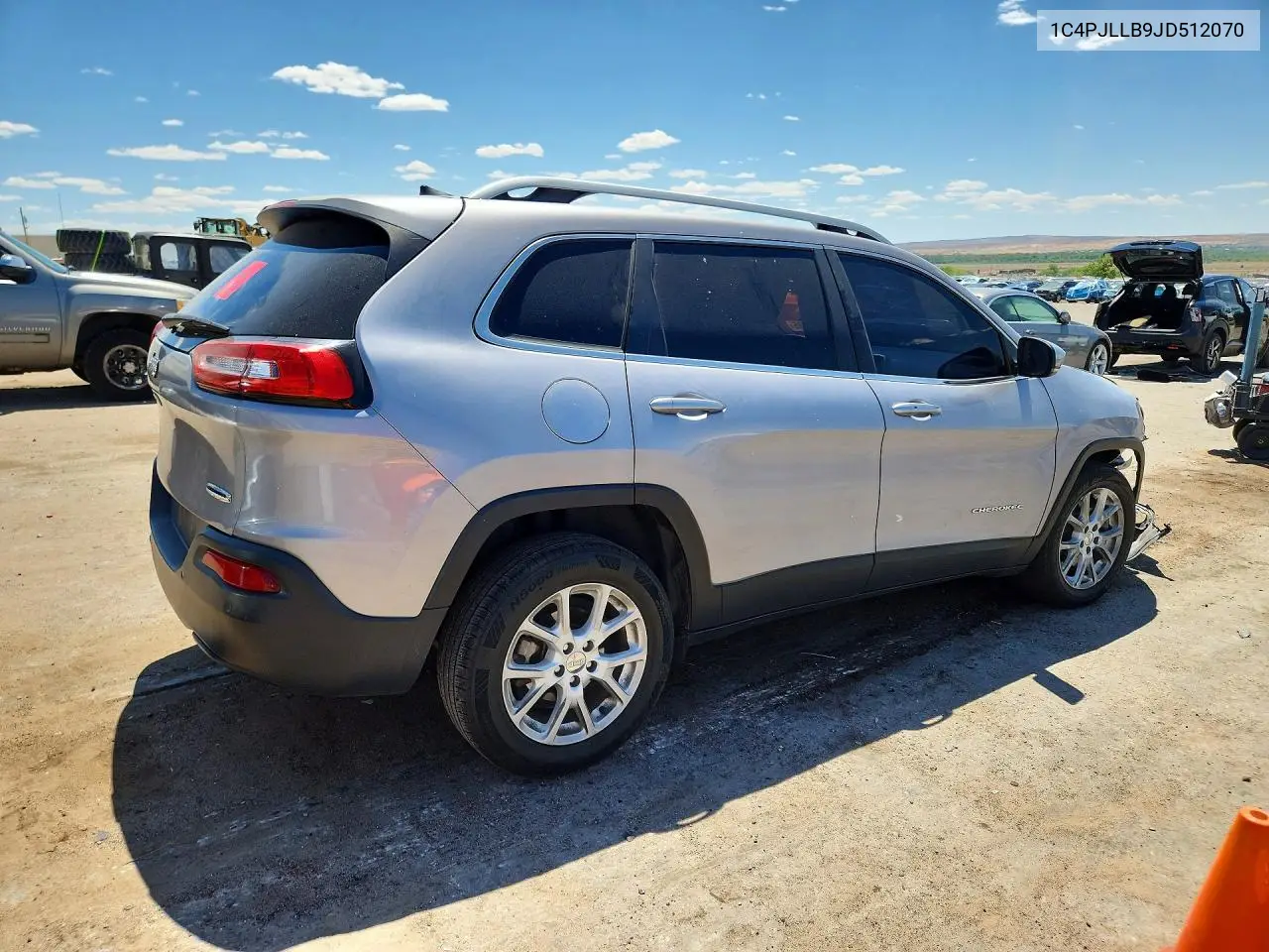 2018 Jeep Cherokee VIN: 1C4PJLLB9JD512070 Lot: 53905986
