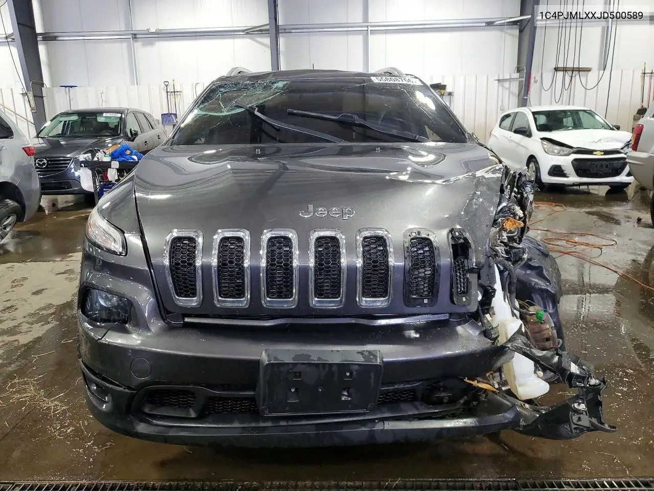 2018 Jeep Cherokee Latitude Plus VIN: 1C4PJMLXXJD500589 Lot: 55808766