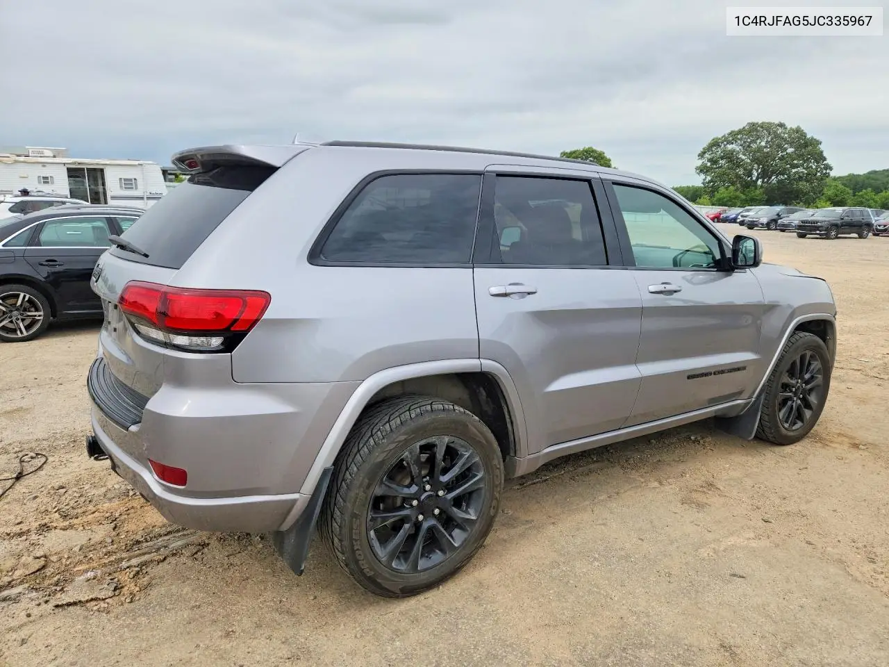 2018 Jeep Grand Cherokee Laredo VIN: 1C4RJFAG5JC335967 Lot: 58252666