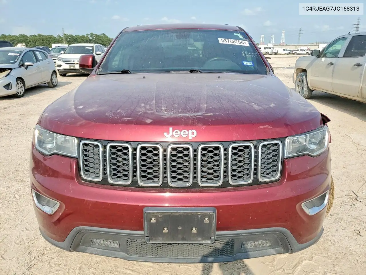 2018 Jeep Grand Cherokee Laredo VIN: 1C4RJEAG7JC168313 Lot: 58768766