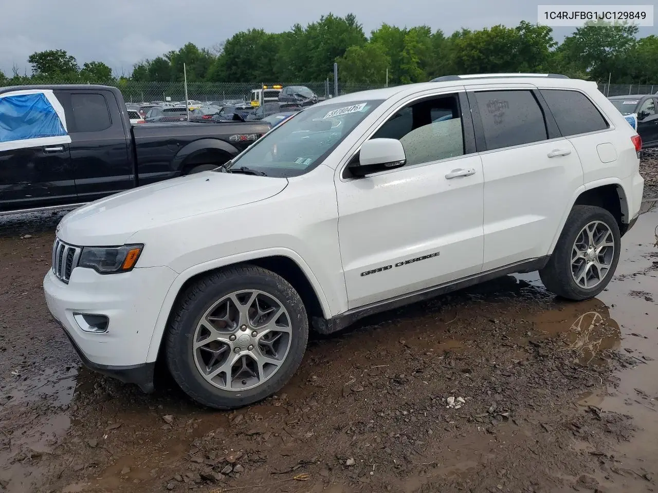 2018 Jeep Grand Cherokee Limited VIN: 1C4RJFBG1JC129849 Lot: 59780476