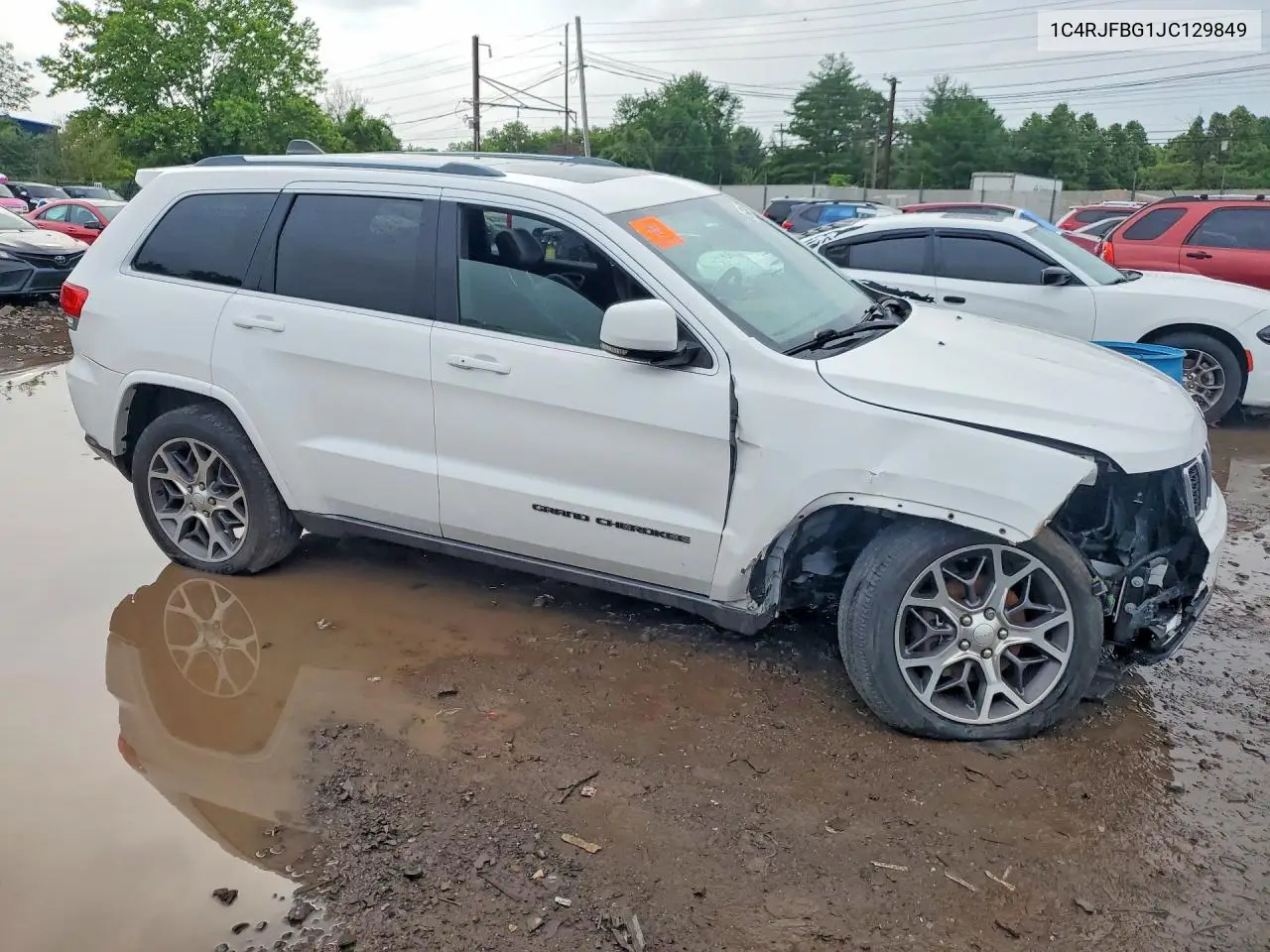 2018 Jeep Grand Cherokee Limited VIN: 1C4RJFBG1JC129849 Lot: 59780476