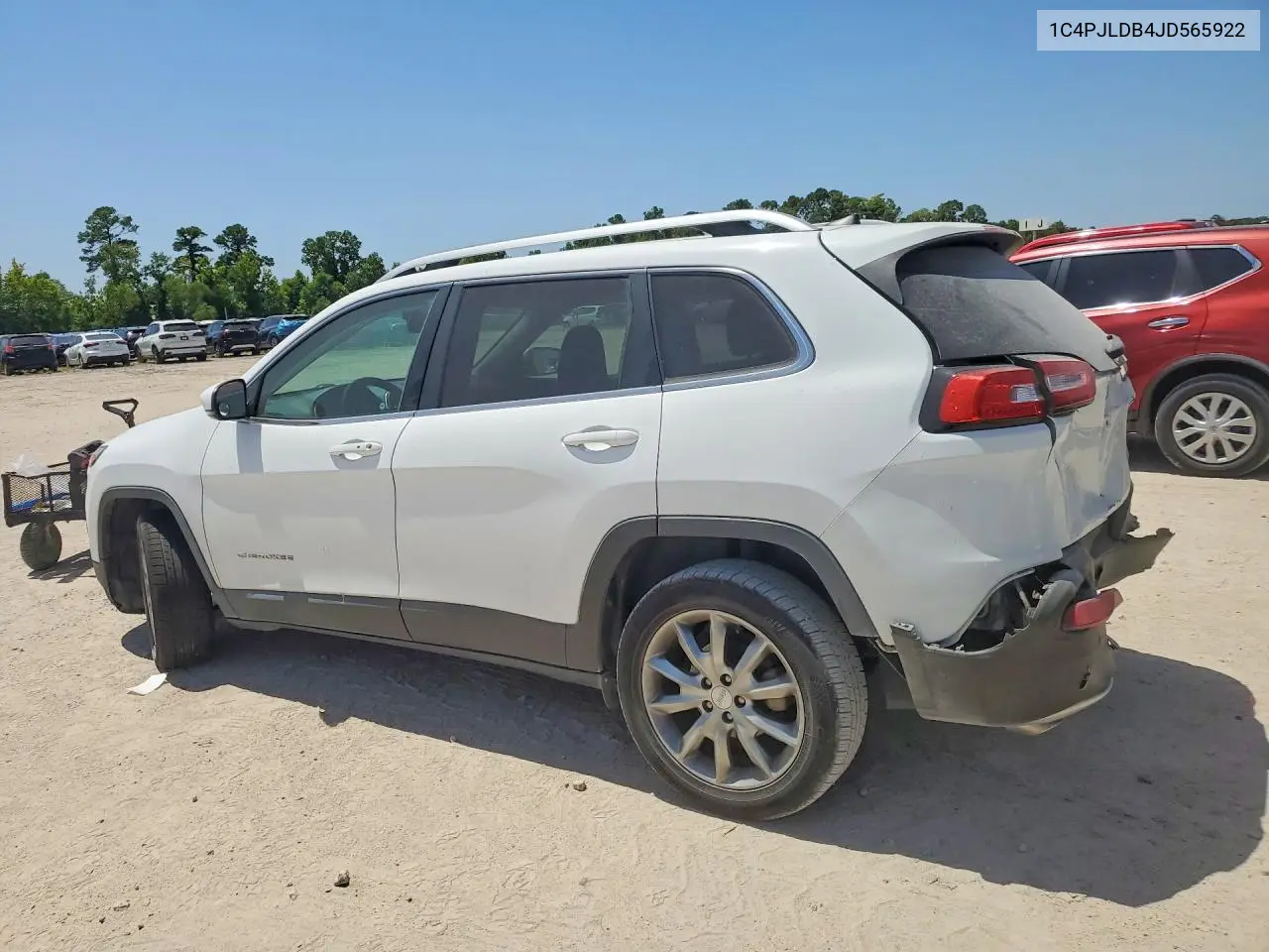 2018 Jeep Cherokee Limited VIN: 1C4PJLDB4JD565922 Lot: 60140086