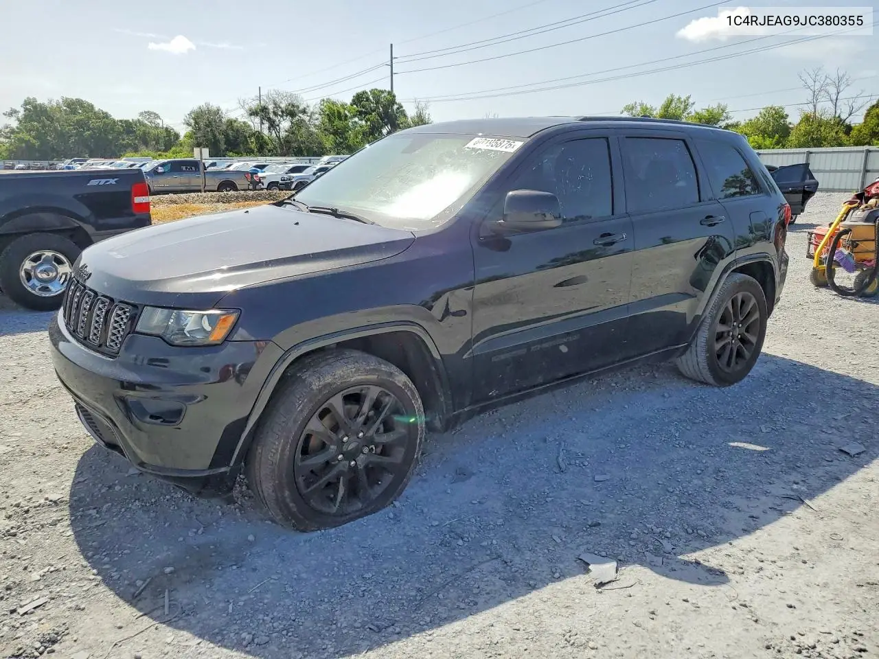 2018 Jeep Grand Cherokee Laredo VIN: 1C4RJEAG9JC380355 Lot: 60195876