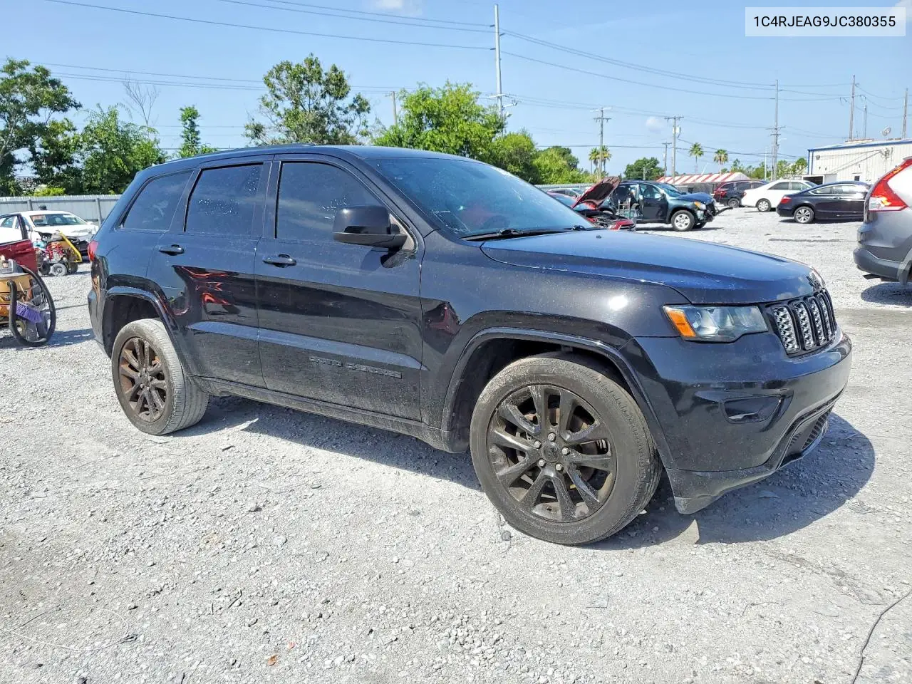 2018 Jeep Grand Cherokee Laredo VIN: 1C4RJEAG9JC380355 Lot: 60195876