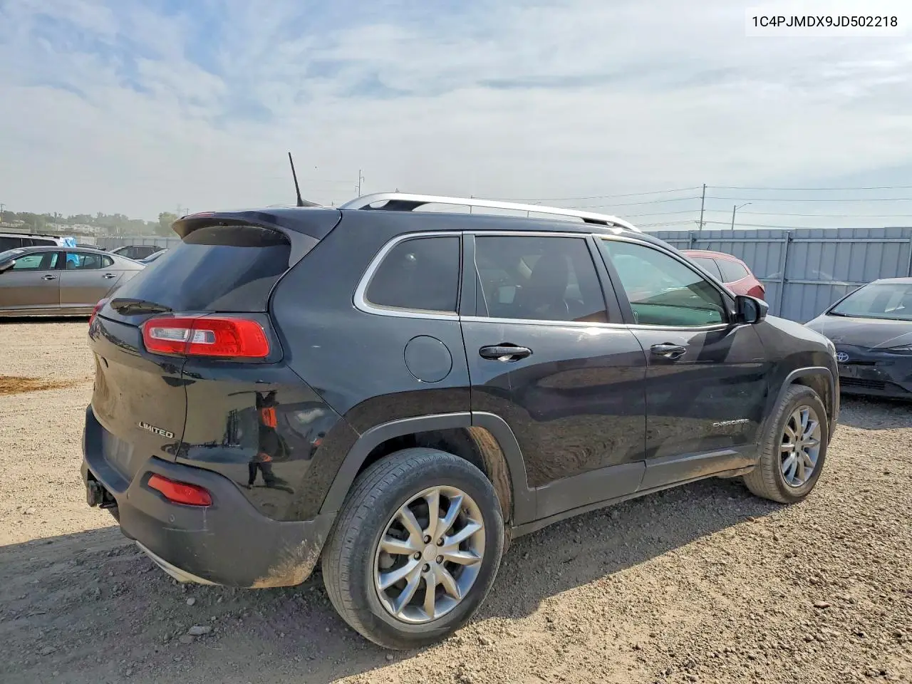 2018 Jeep Cherokee Limited VIN: 1C4PJMDX9JD502218 Lot: 60206116