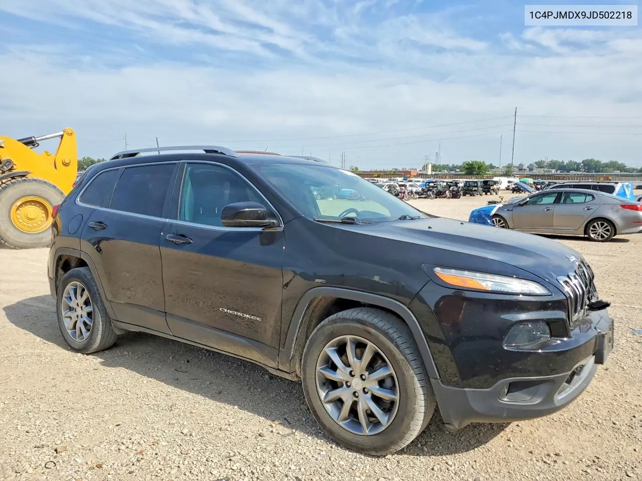2018 Jeep Cherokee Limited VIN: 1C4PJMDX9JD502218 Lot: 60206116