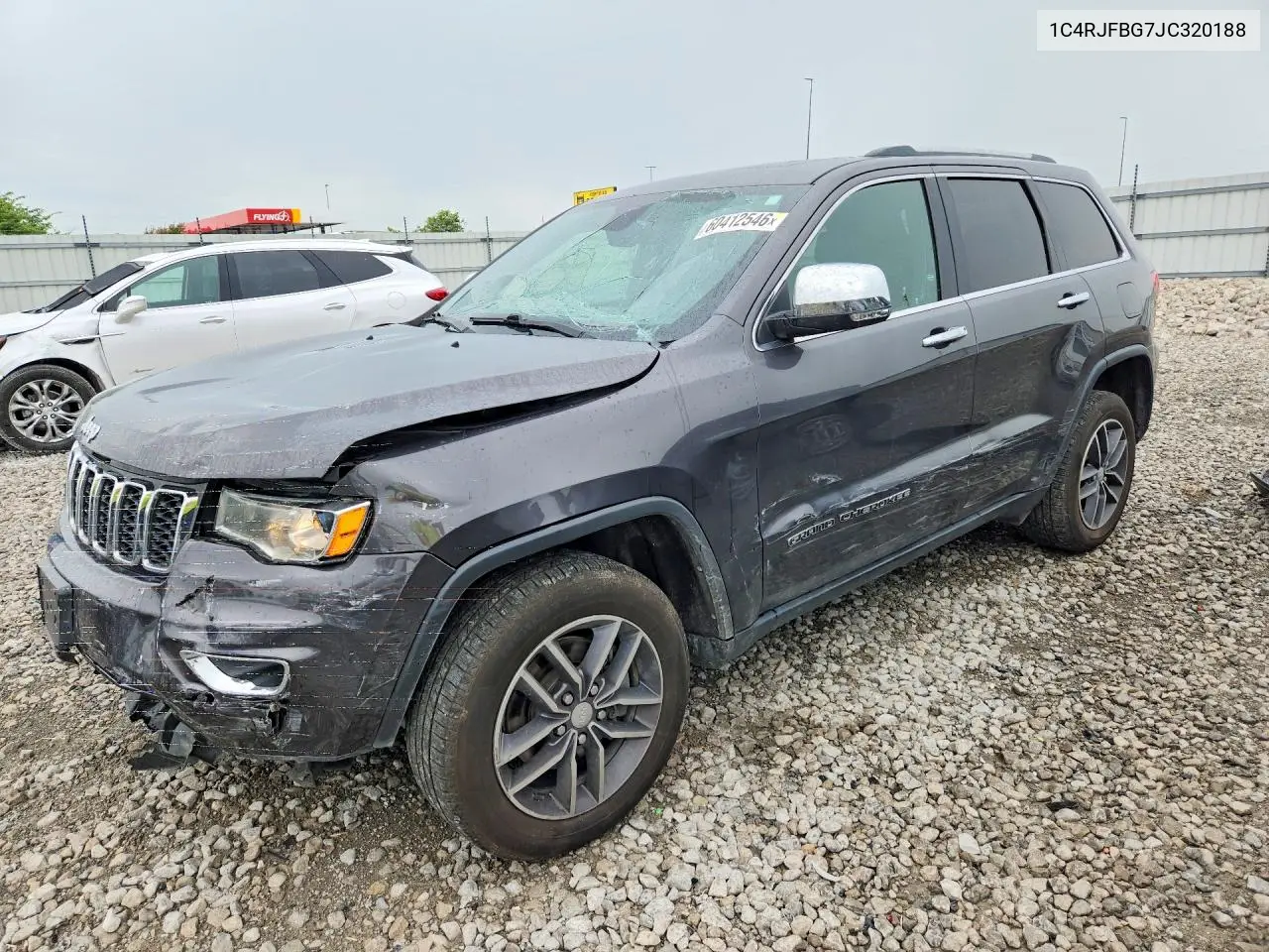 2018 Jeep Grand Cherokee Limited VIN: 1C4RJFBG7JC320188 Lot: 60412546