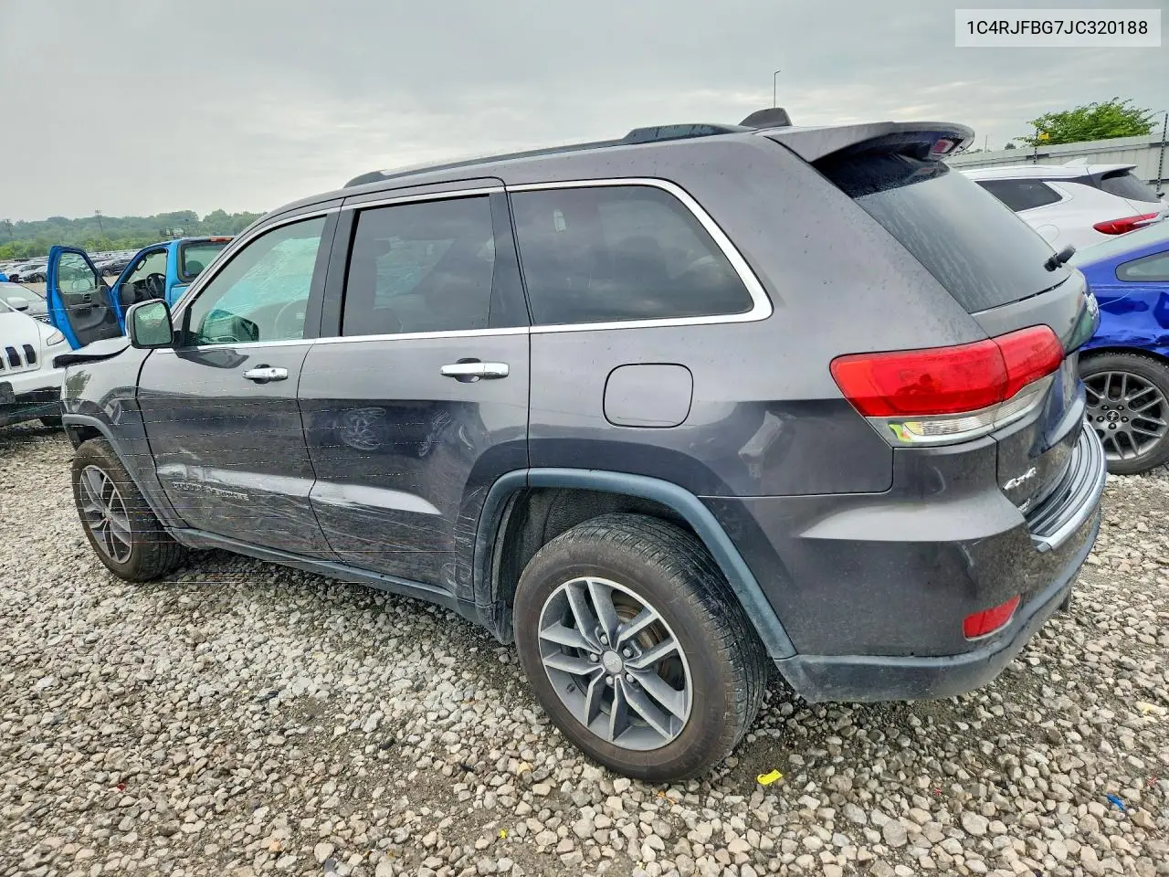 2018 Jeep Grand Cherokee Limited VIN: 1C4RJFBG7JC320188 Lot: 60412546