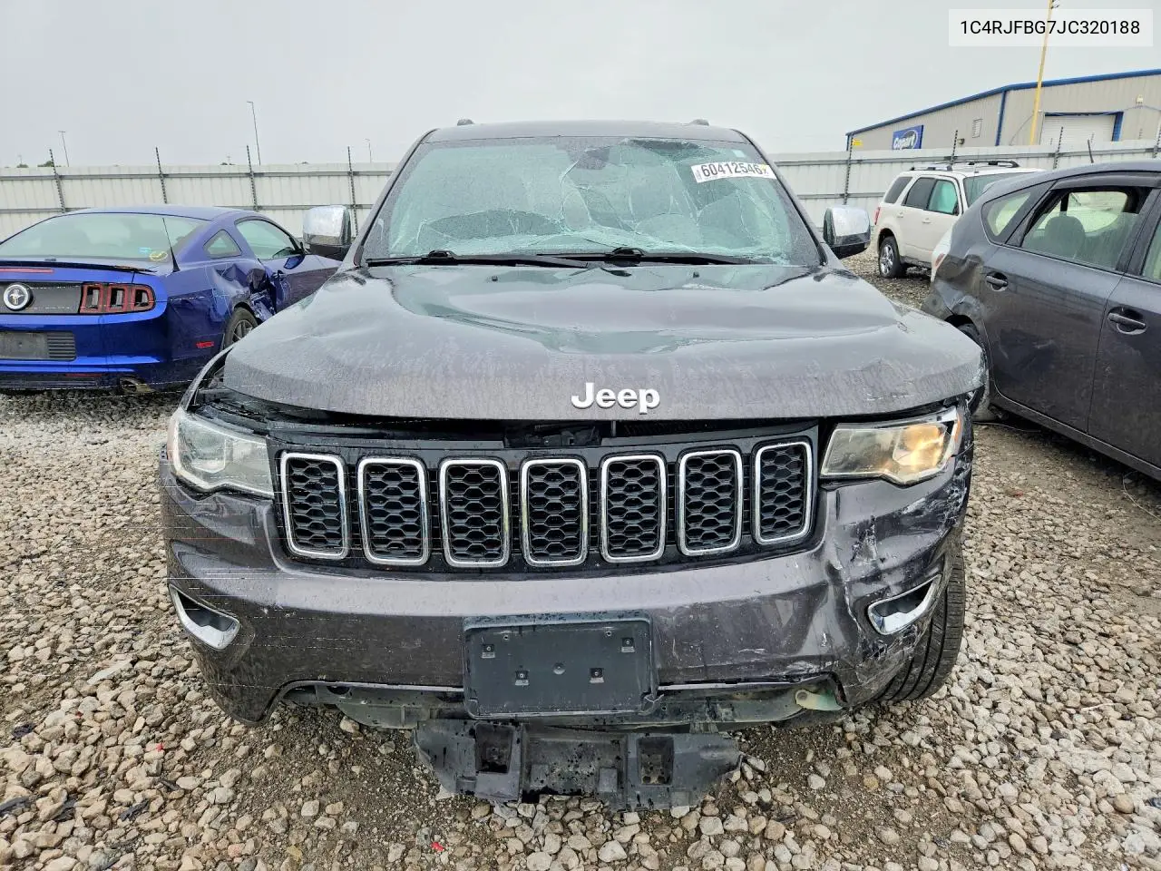 2018 Jeep Grand Cherokee Limited VIN: 1C4RJFBG7JC320188 Lot: 60412546