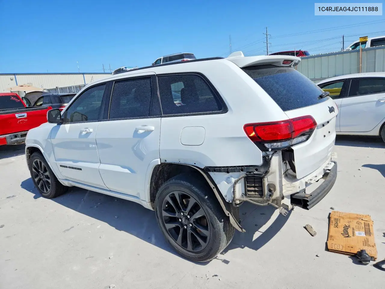 2018 Jeep Grand Cherokee Laredo VIN: 1C4RJEAG4JC111888 Lot: 60559466