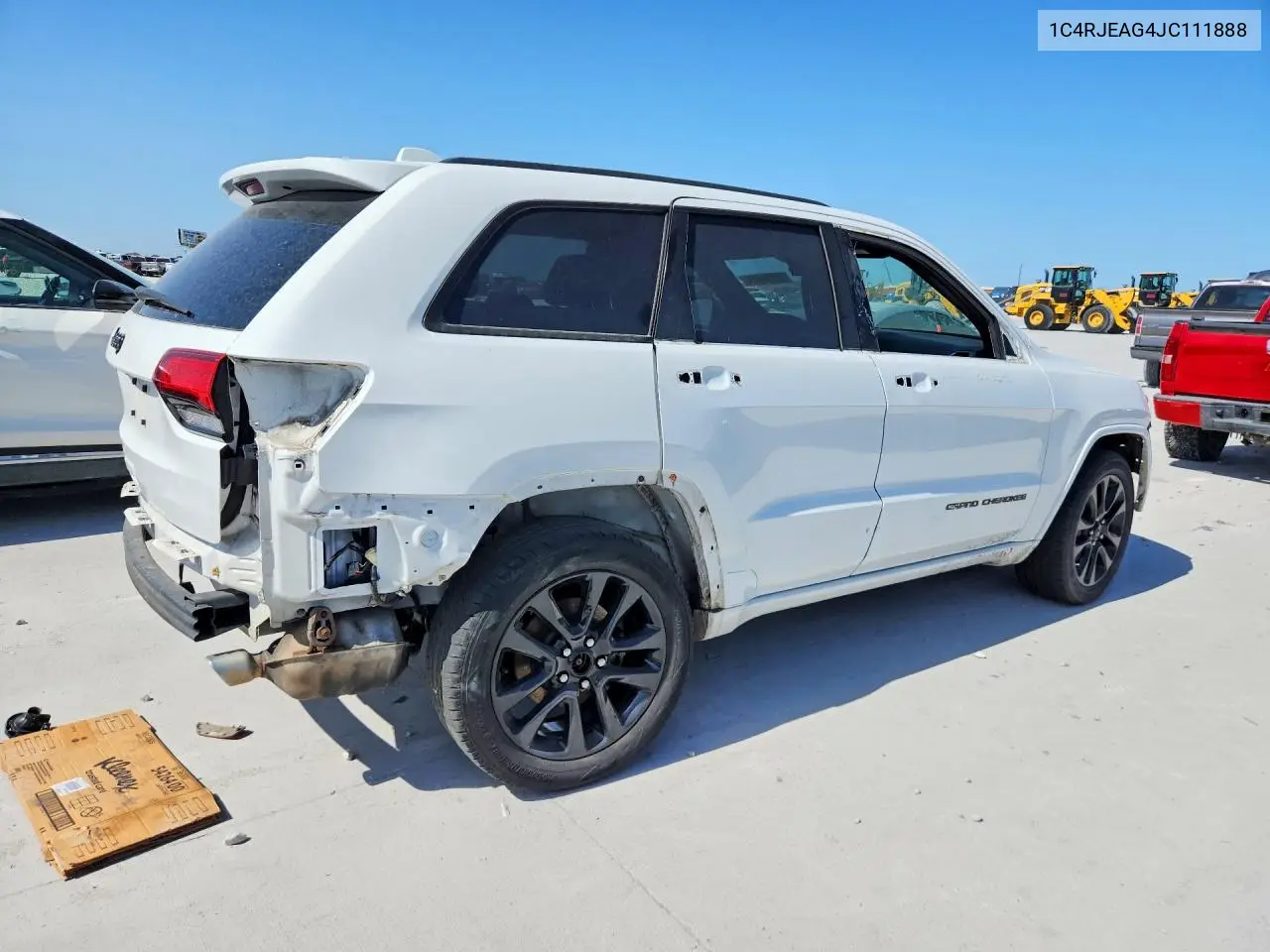 2018 Jeep Grand Cherokee Laredo VIN: 1C4RJEAG4JC111888 Lot: 60559466