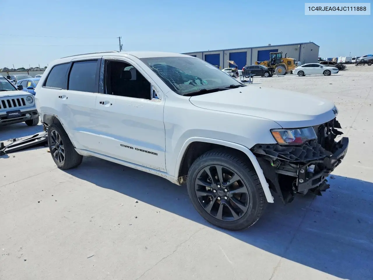2018 Jeep Grand Cherokee Laredo VIN: 1C4RJEAG4JC111888 Lot: 60559466