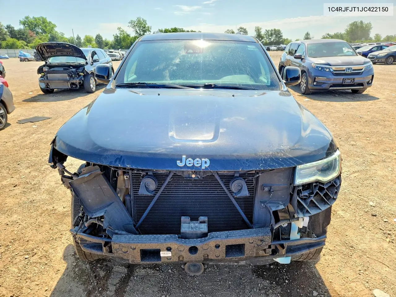 2018 Jeep Grand Cherokee Summit VIN: 1C4RJFJT1JC422150 Lot: 60781846