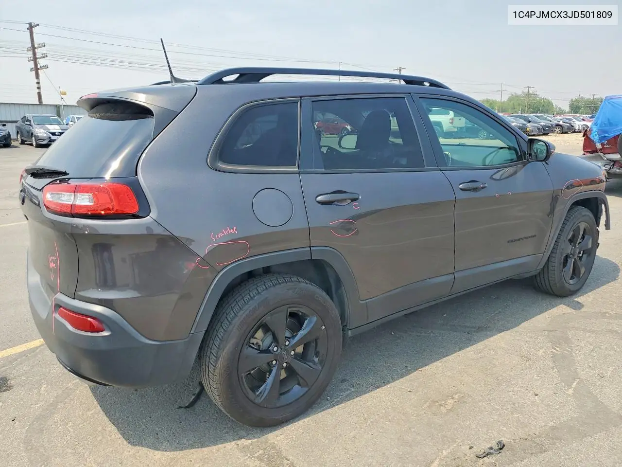 2018 Jeep Cherokee Latitude VIN: 1C4PJMCX3JD501809 Lot: 61064786