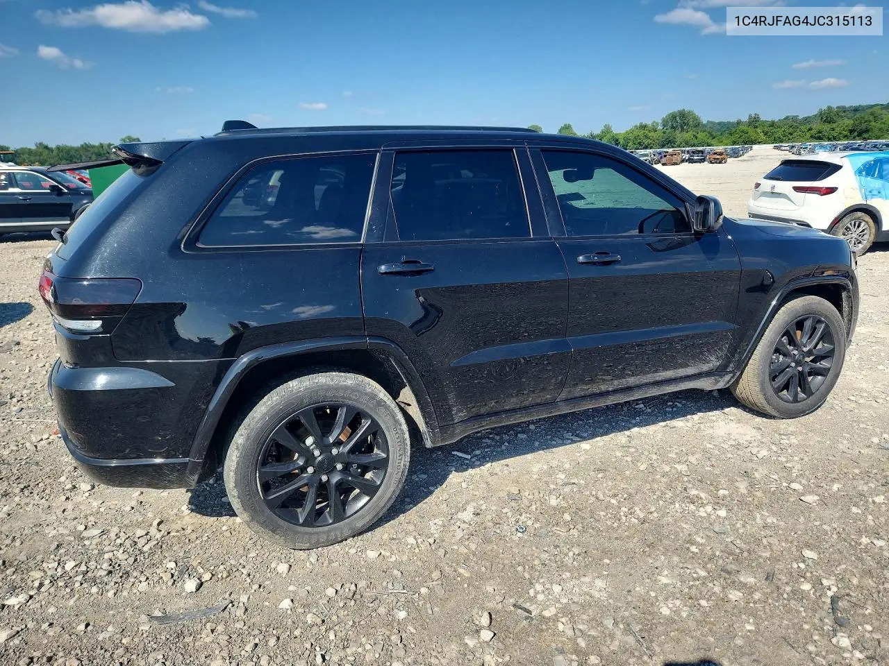 2018 Jeep Grand Cherokee Laredo VIN: 1C4RJFAG4JC315113 Lot: 61110346
