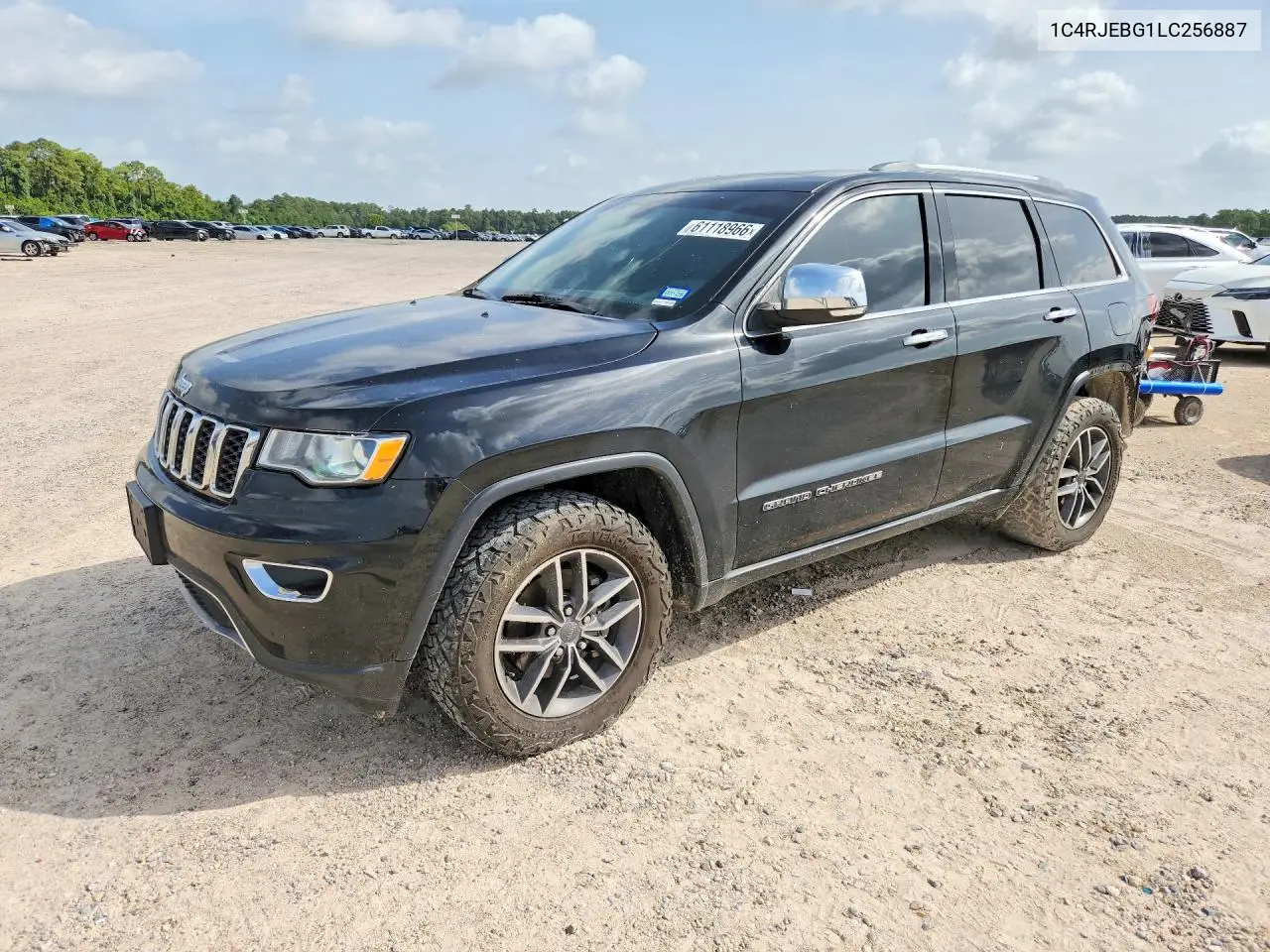 2018 Jeep Cherokee Chief VIN: 1C4RJEBG1LC256887 Lot: 61118966