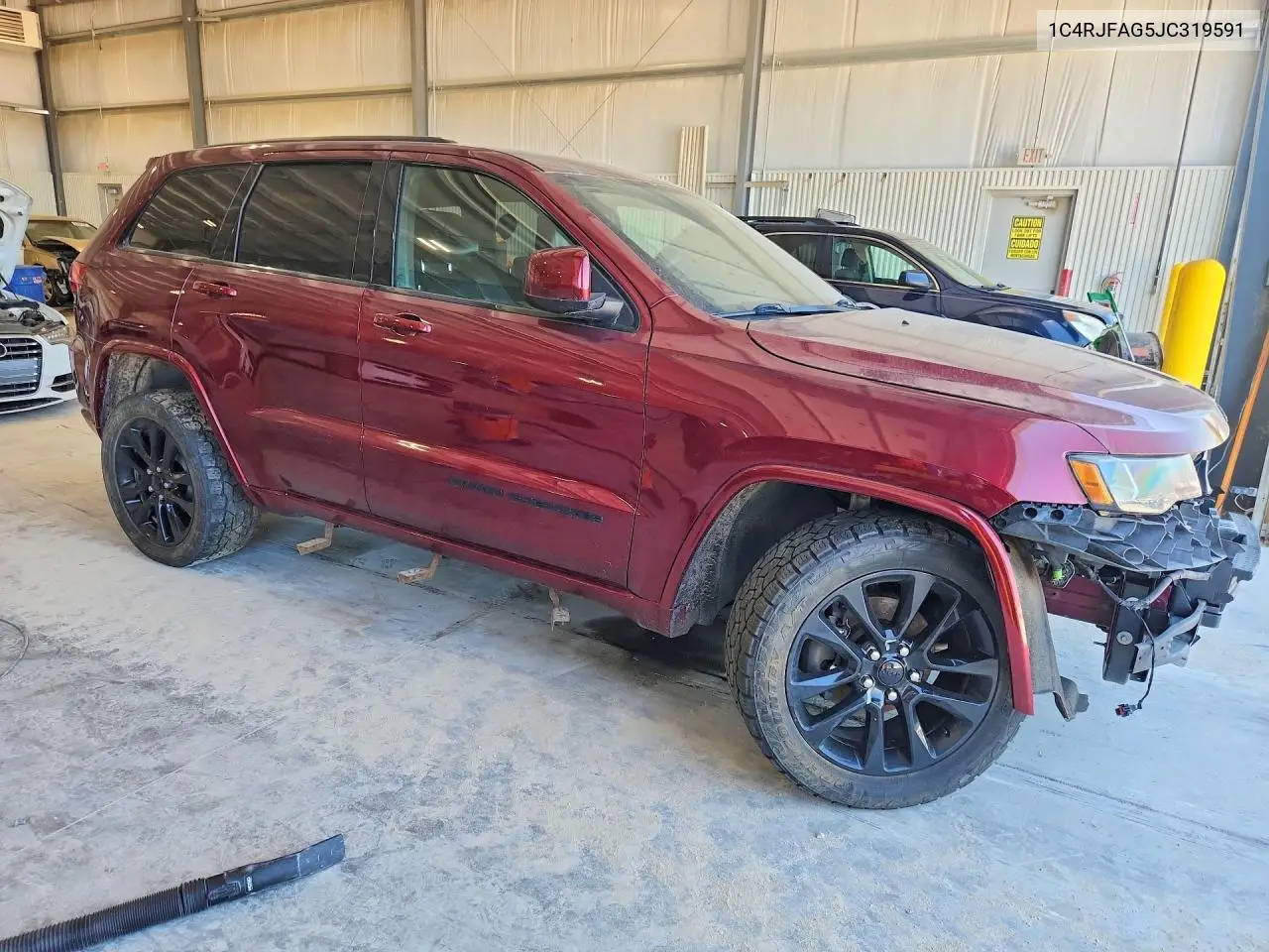 2018 Jeep Grand Cherokee Laredo VIN: 1C4RJFAG5JC319591 Lot: 61480736