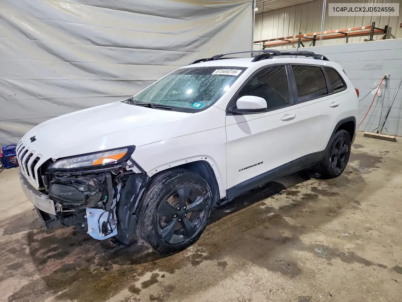 2018 Jeep Cherokee Latitude VIN: 1C4PJLCX2JD524556 Lot: 61569316