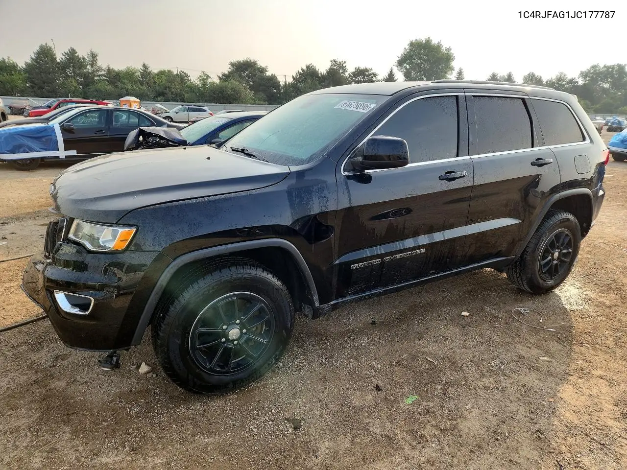 2018 Jeep Grand Cherokee Laredo VIN: 1C4RJFAG1JC177787 Lot: 61679896