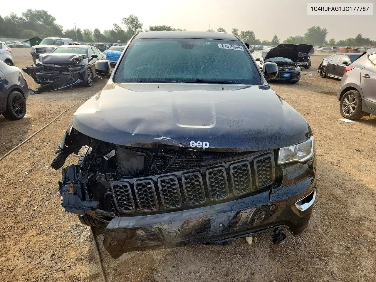 2018 Jeep Grand Cherokee Laredo VIN: 1C4RJFAG1JC177787 Lot: 61679896