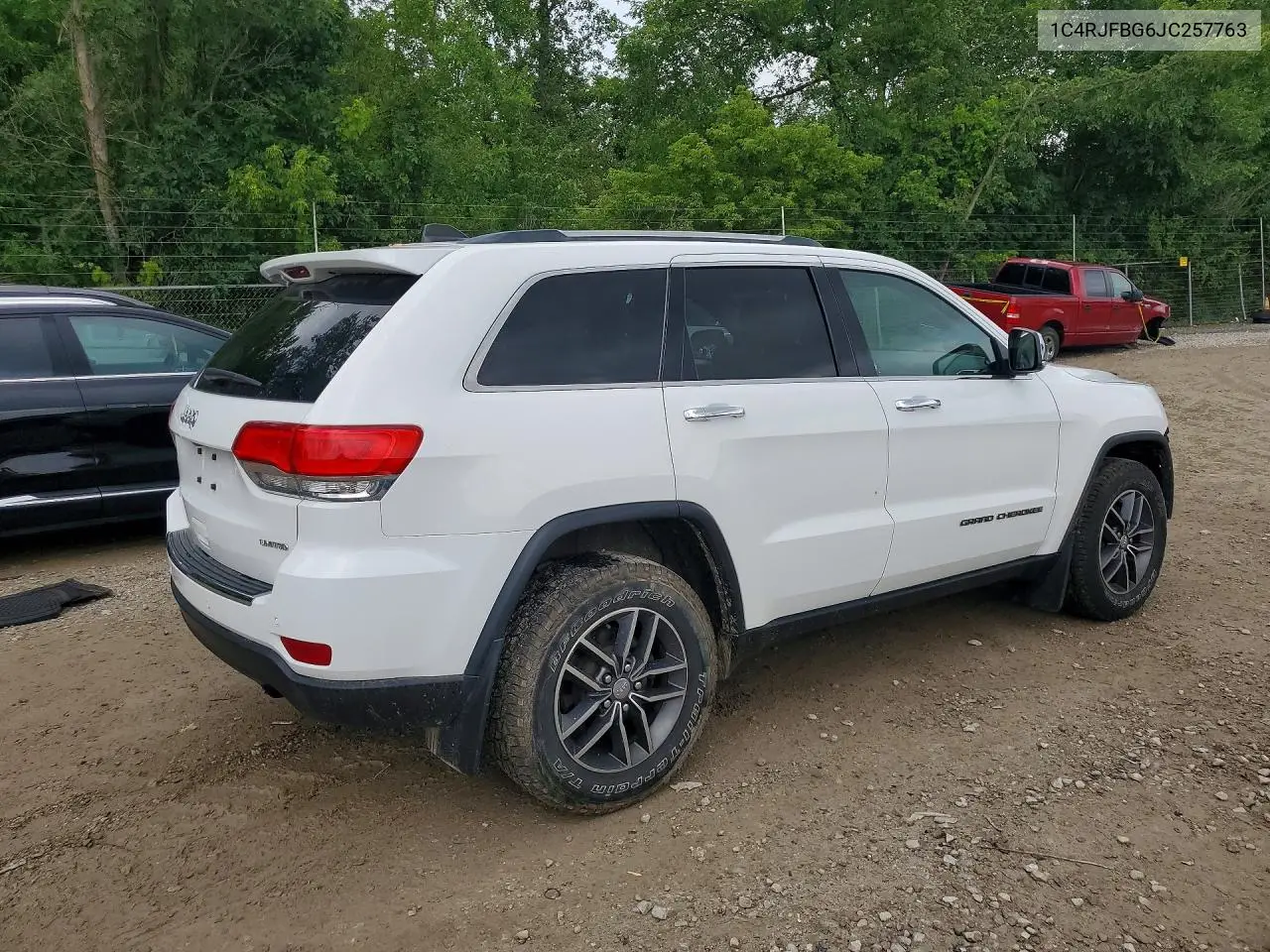 2018 Jeep Grand Cherokee Limited VIN: 1C4RJFBG6JC257763 Lot: 61723326