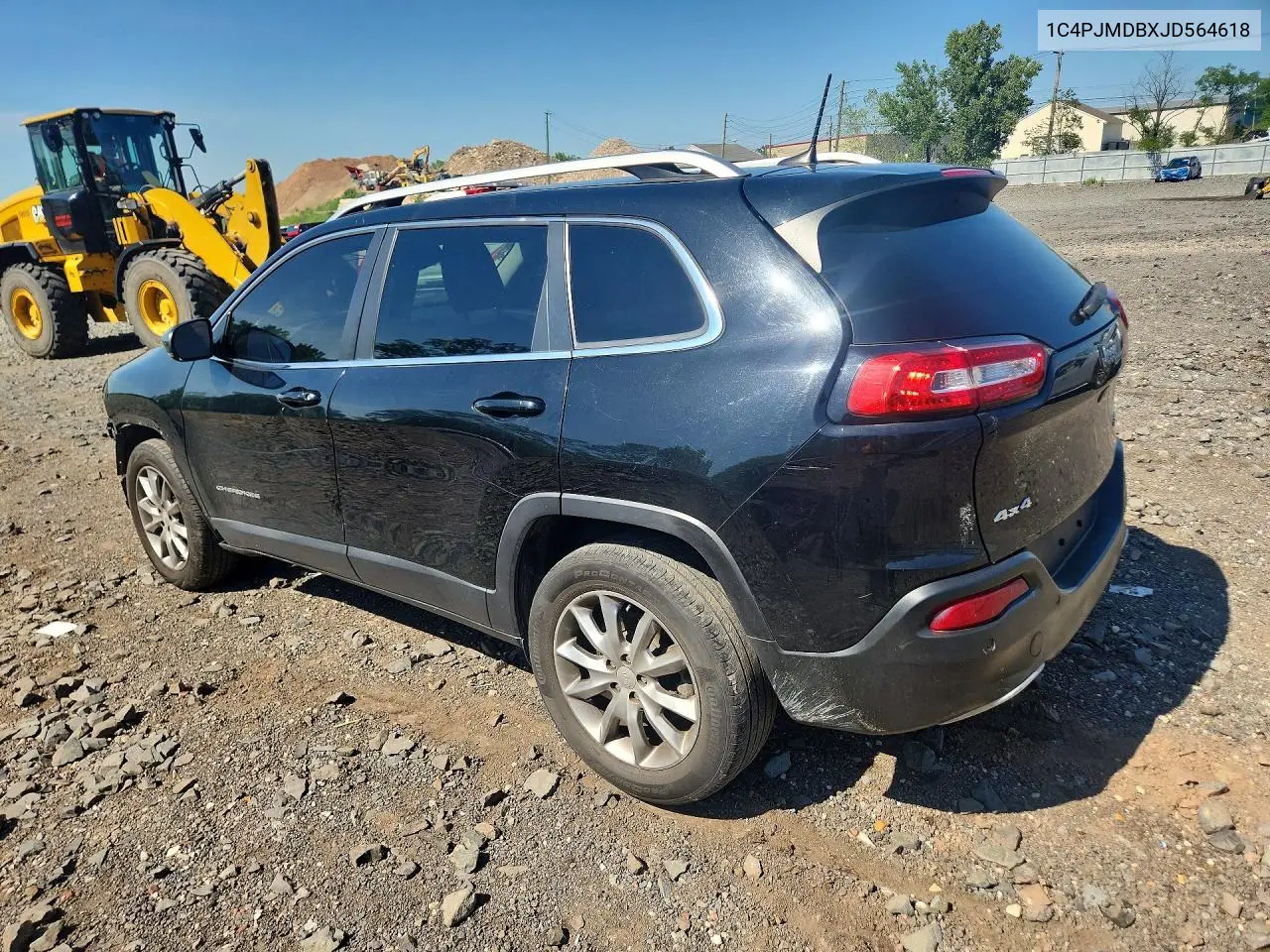 2018 Jeep Cherokee Limited VIN: 1C4PJMDBXJD564618 Lot: 61755676