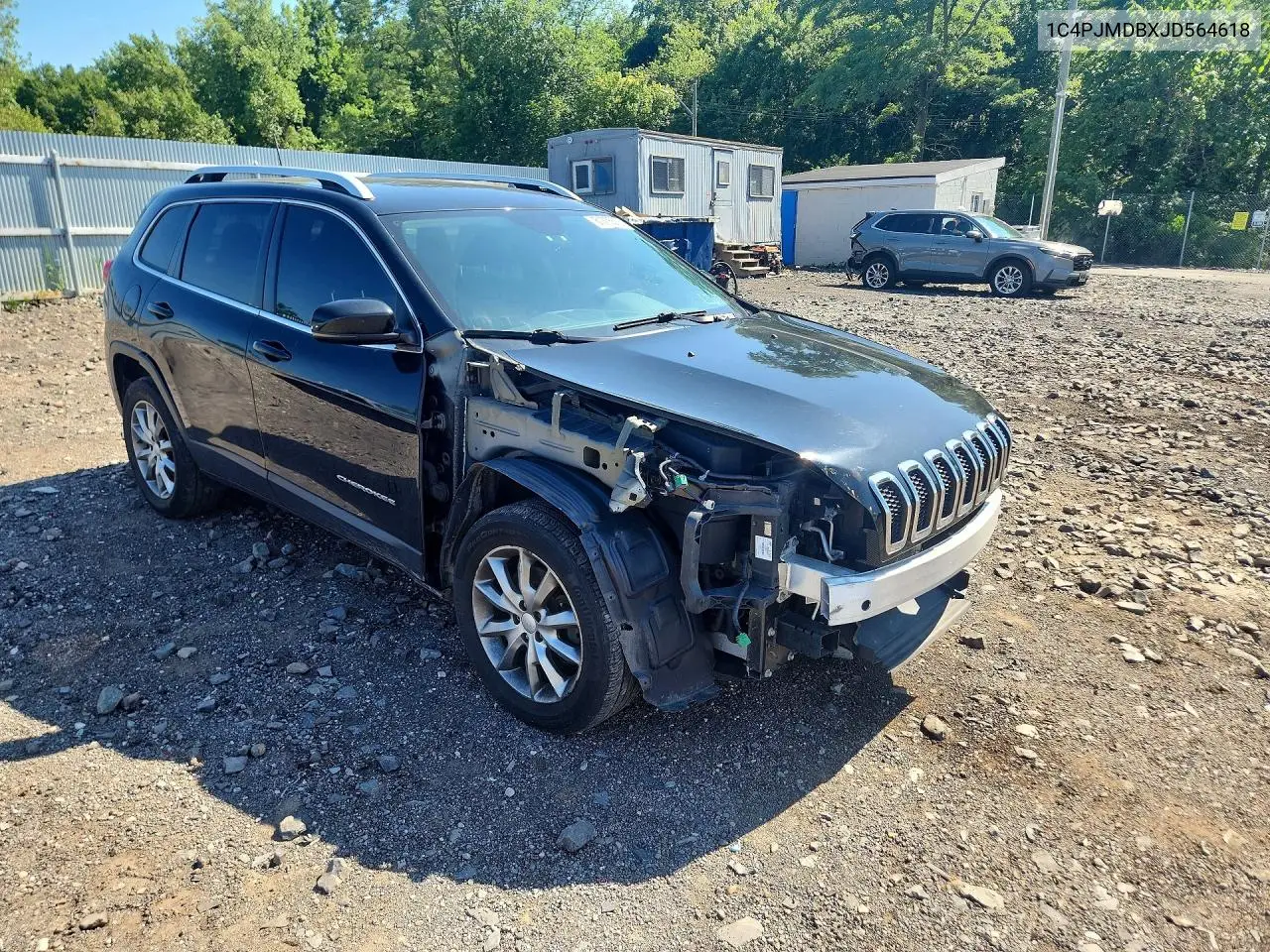 2018 Jeep Cherokee Limited VIN: 1C4PJMDBXJD564618 Lot: 61755676