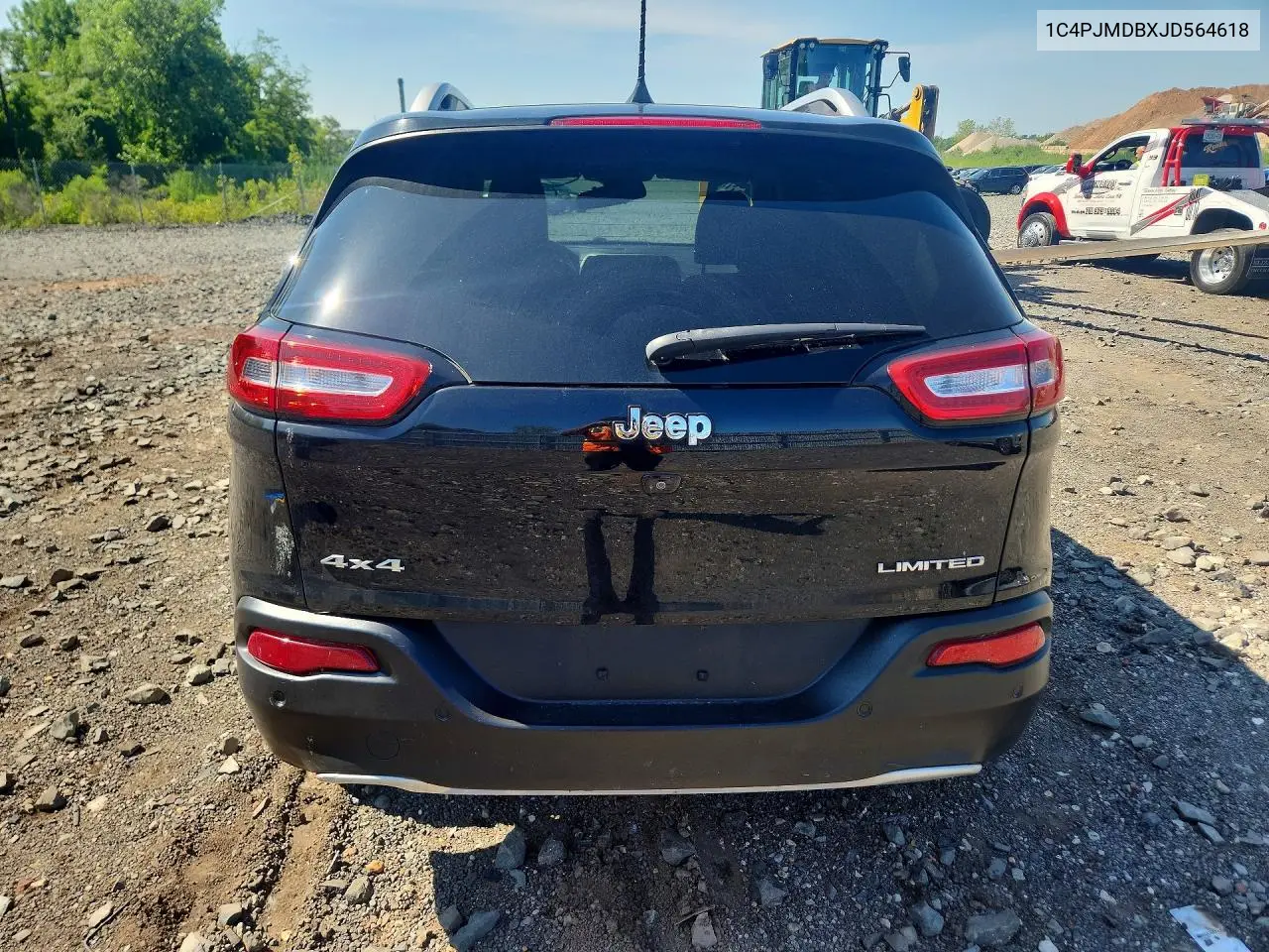 2018 Jeep Cherokee Limited VIN: 1C4PJMDBXJD564618 Lot: 61755676