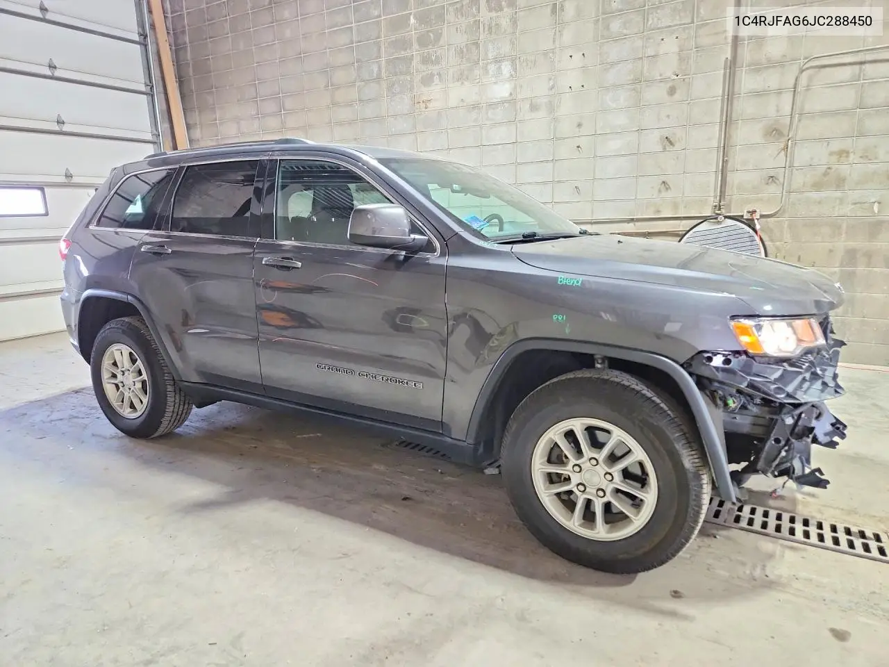 2018 Jeep Grand Cherokee Laredo VIN: 1C4RJFAG6JC288450 Lot: 61780426