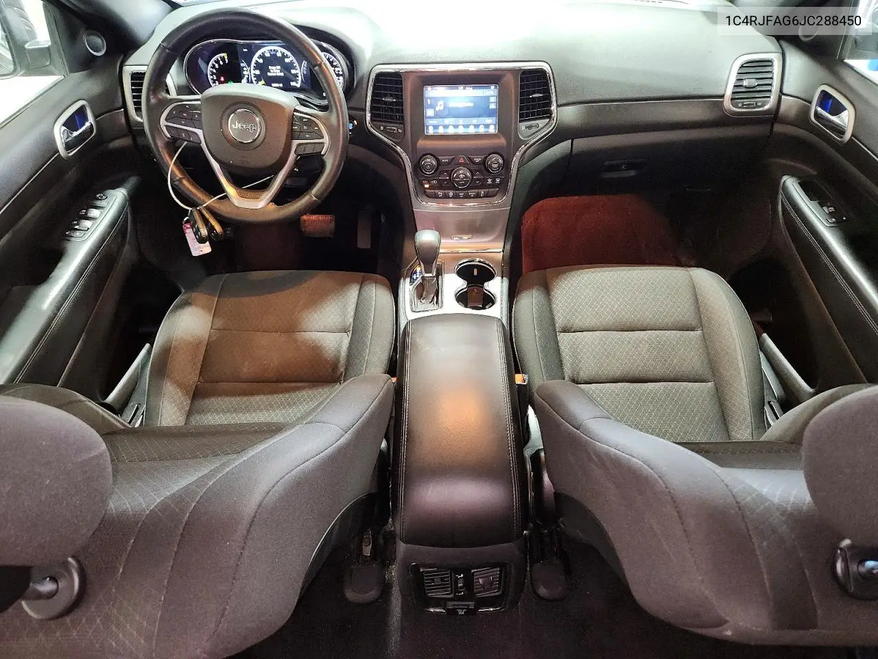 2018 Jeep Grand Cherokee Laredo VIN: 1C4RJFAG6JC288450 Lot: 61780426