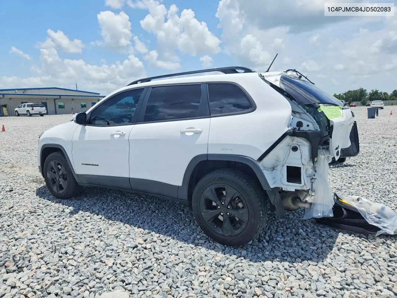 2018 Jeep Cherokee Latitude VIN: 1C4PJMCB4JD502083 Lot: 61845116