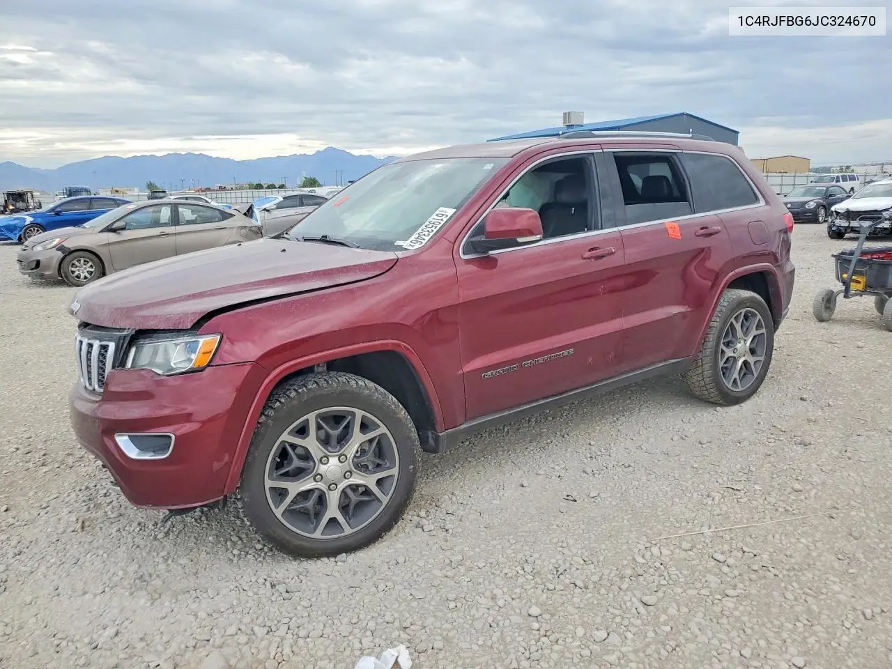 2018 Jeep Grand Cherokee Limited VIN: 1C4RJFBG6JC324670 Lot: 61953346