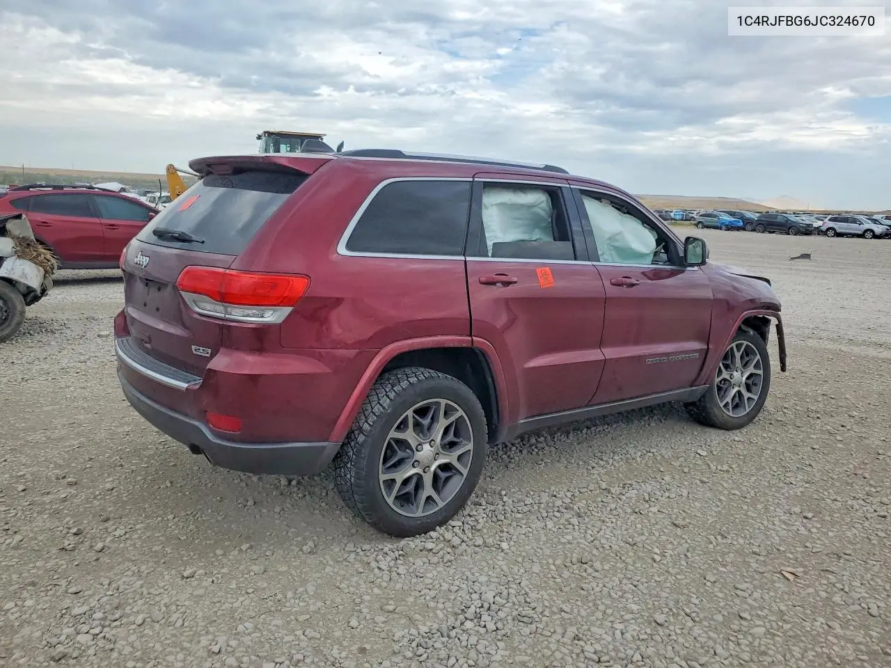 2018 Jeep Grand Cherokee Limited VIN: 1C4RJFBG6JC324670 Lot: 61953346