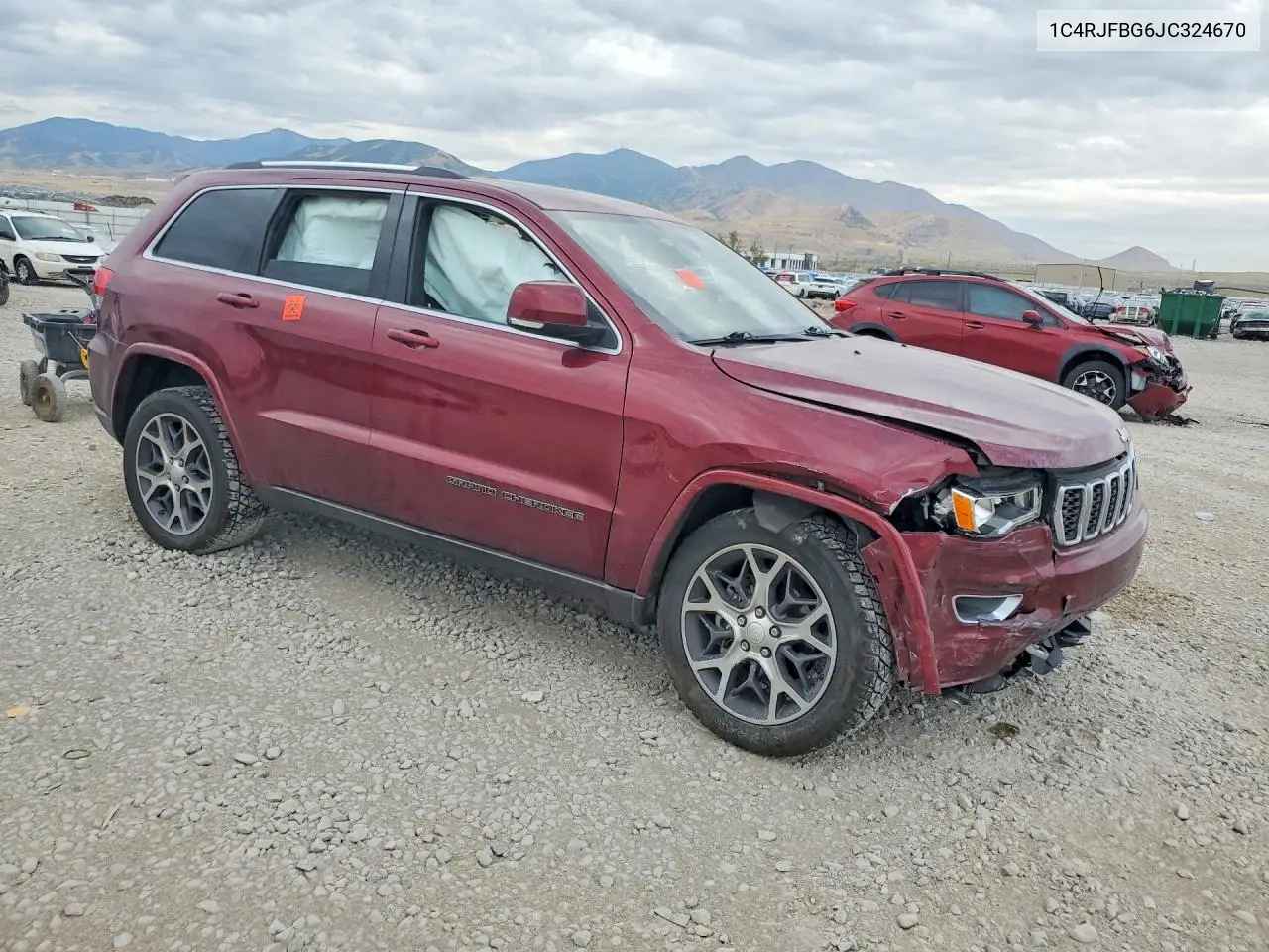 2018 Jeep Grand Cherokee Limited VIN: 1C4RJFBG6JC324670 Lot: 61953346