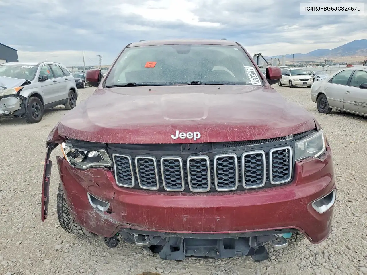 2018 Jeep Grand Cherokee Limited VIN: 1C4RJFBG6JC324670 Lot: 61953346