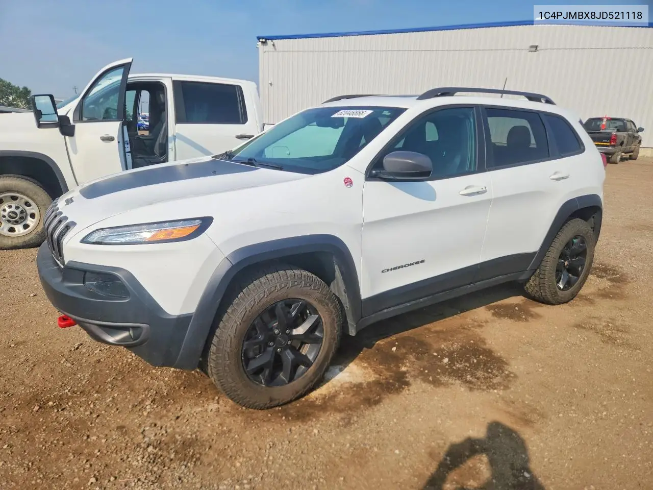 2018 Jeep Cherokee Trailhawk VIN: 1C4PJMBX8JD521118 Lot: 62046866