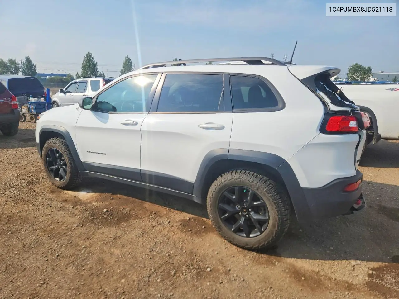 2018 Jeep Cherokee Trailhawk VIN: 1C4PJMBX8JD521118 Lot: 62046866