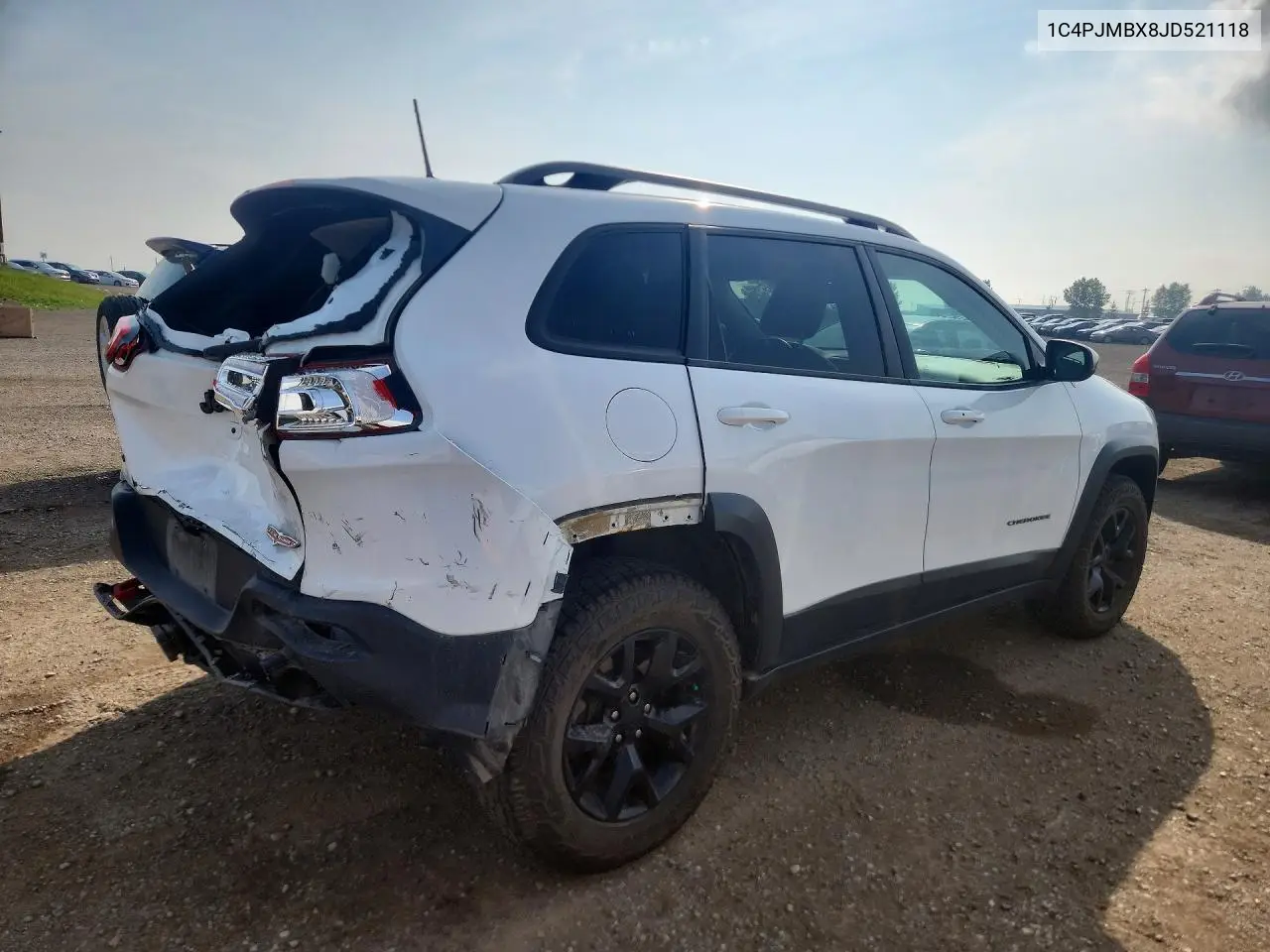 2018 Jeep Cherokee Trailhawk VIN: 1C4PJMBX8JD521118 Lot: 62046866