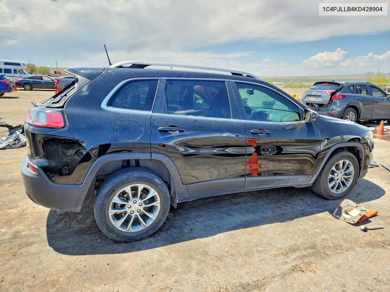 2019 Jep Cherokee L VIN: 1C4PJLLB4KD428904 Lot: 51637326